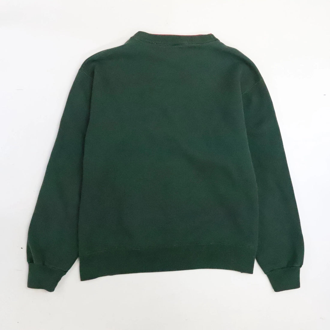 Vintage Champion Spell Out Crewneck Sweatshirt Size Large Green