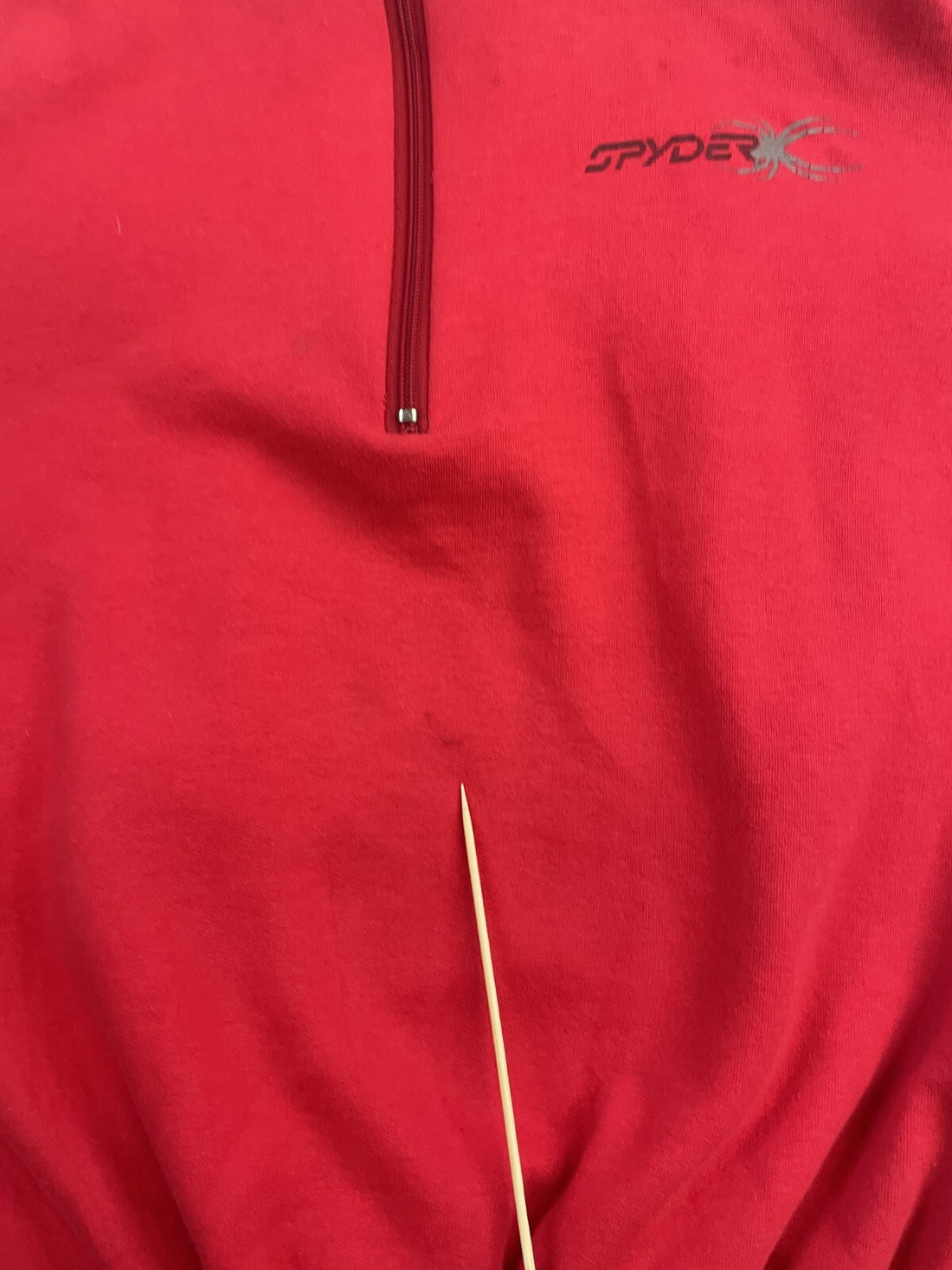 Vintage Spyder Ski Racing 1/2 Zip Sweatshirt Size XL Padded
