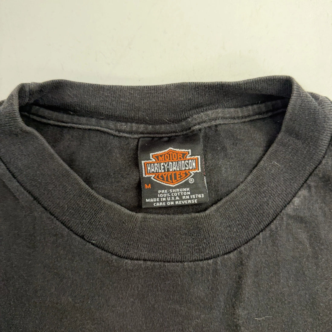 Vintage Harley Davidson St Thomas Pocket T-Shirt Size Medium