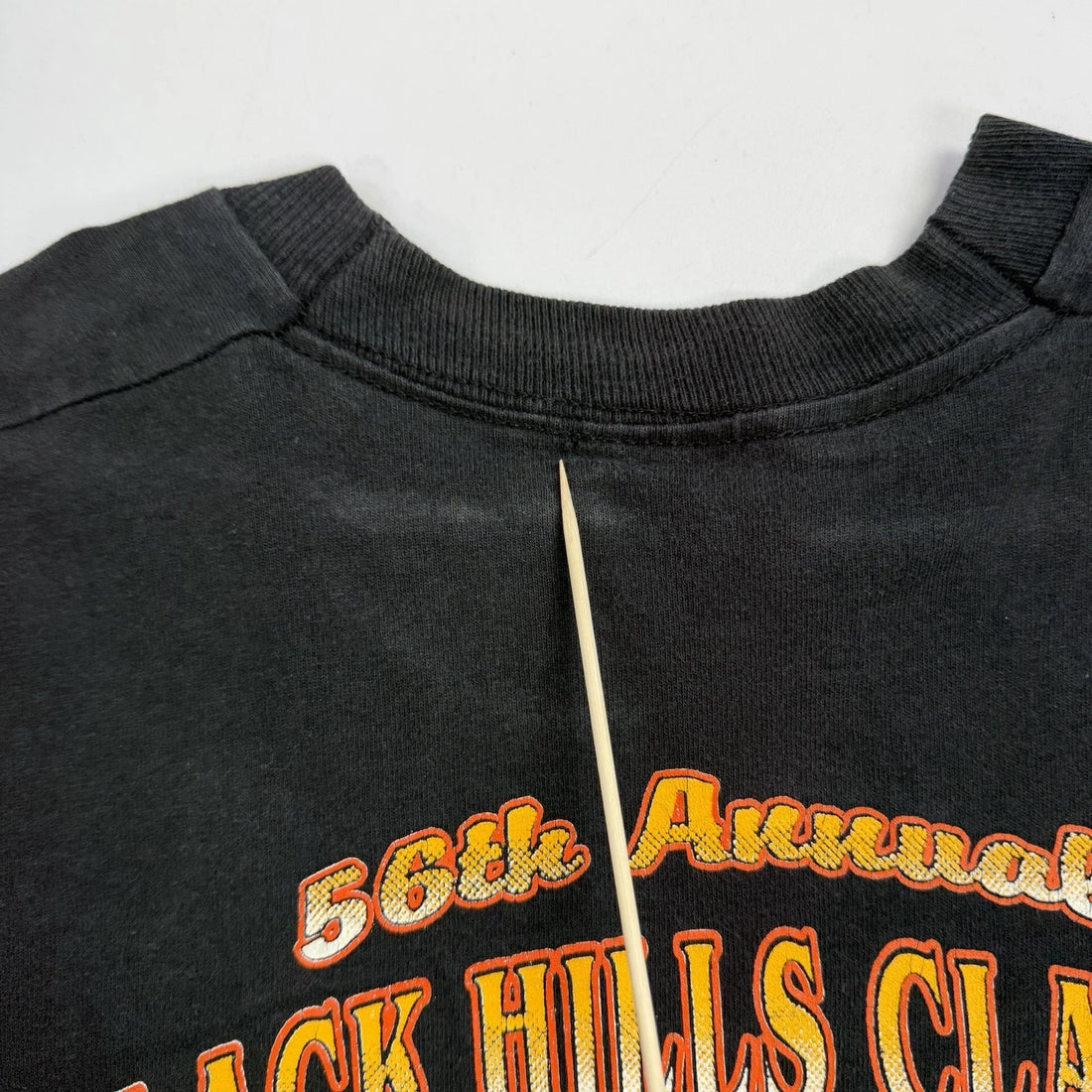 Vintage Bad Ass Boys Toys Motorcycle Black Hills Classic Pocket T-Shirt 2XL 90s