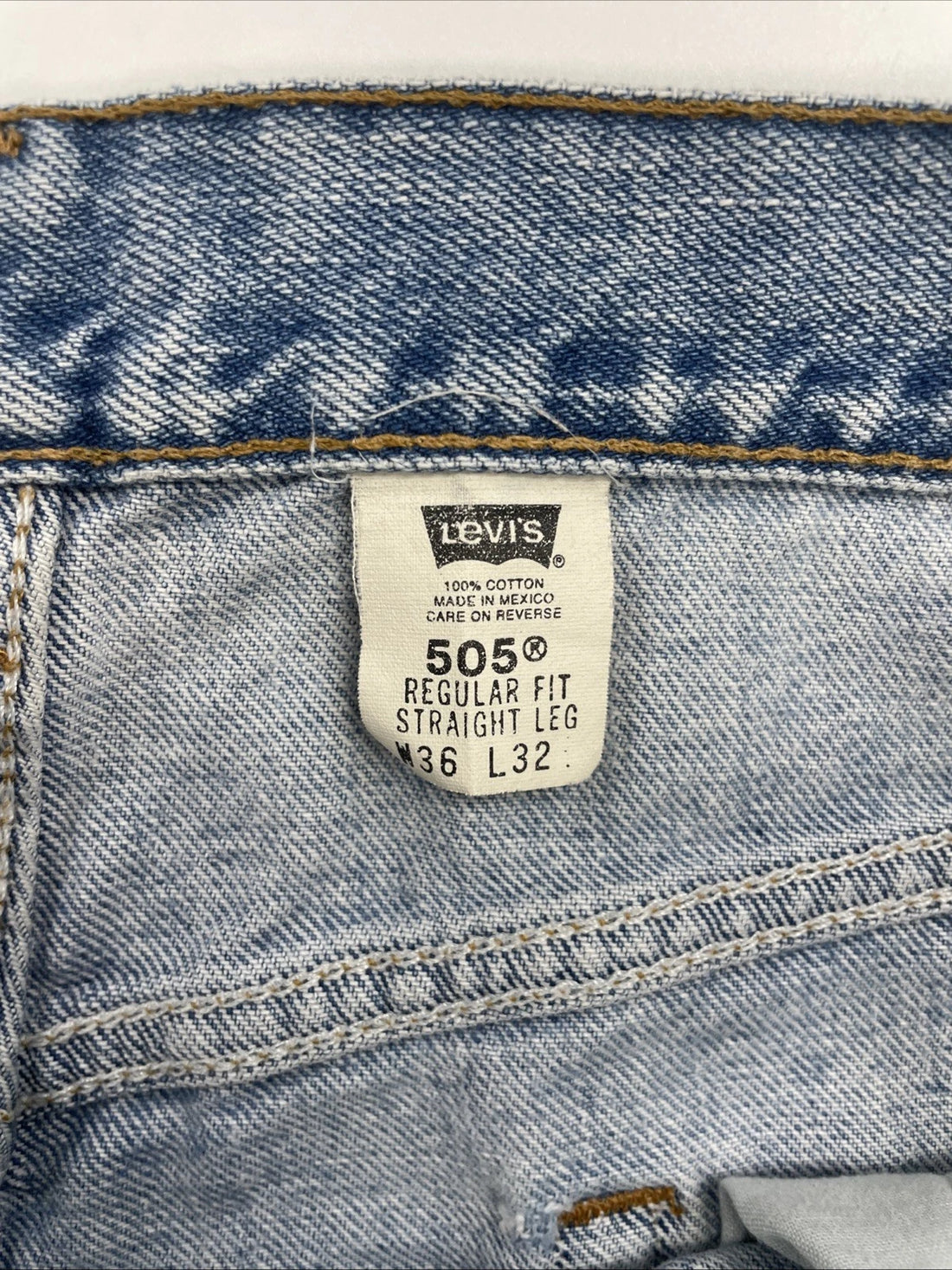 Vintage Levi Strauss & Co 505 Denim Jeans Pants Size 36 X 32