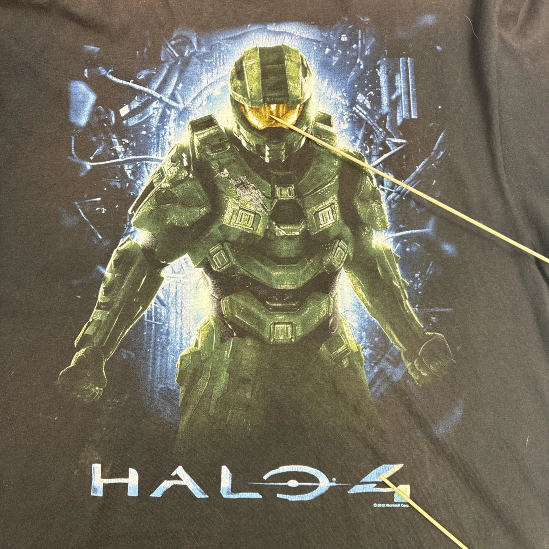 Halo 4 T-Shirt Size 2XL Video Game Promo