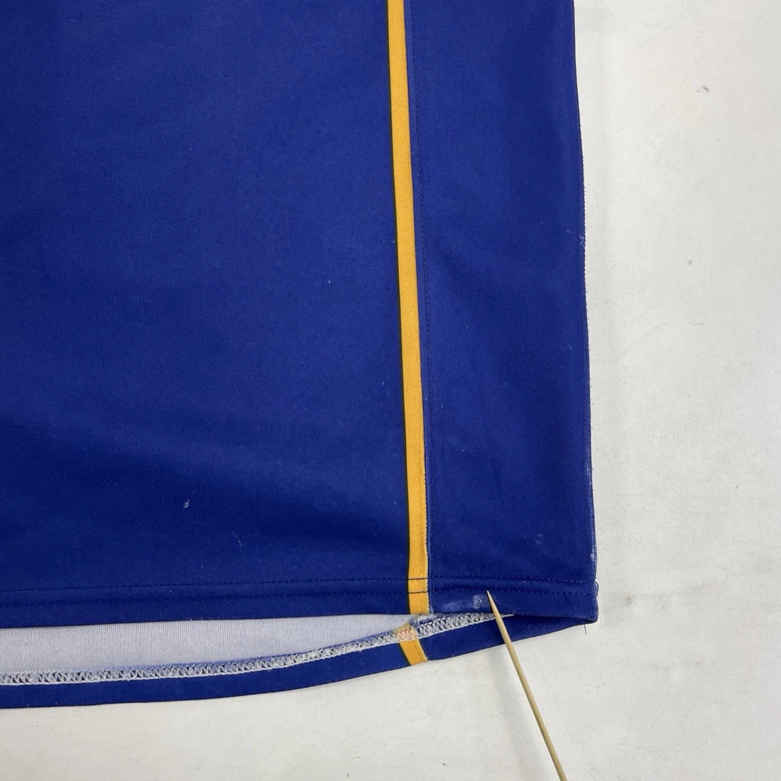 Vintage Warren Wildcats Authentic Hockey Jersey Size 56 Fight Strap