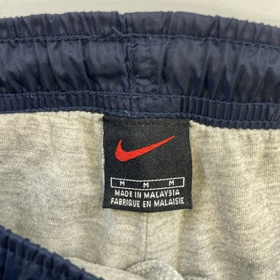 Vintage Nike Nylon Track Pants Size Medium Blue