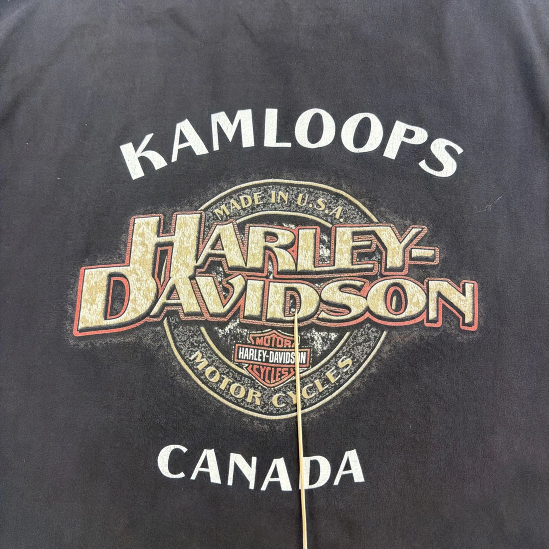 Vintage Harley Davidson Motorcycles The Strong Survive Eagle Dragon T-Shirt 2XL