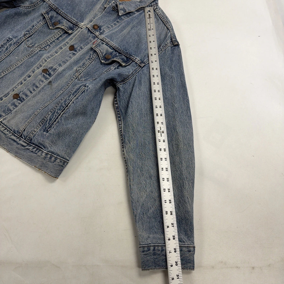 Vintage Levi's Denim Trucker Jacket Size 44 75506 0412