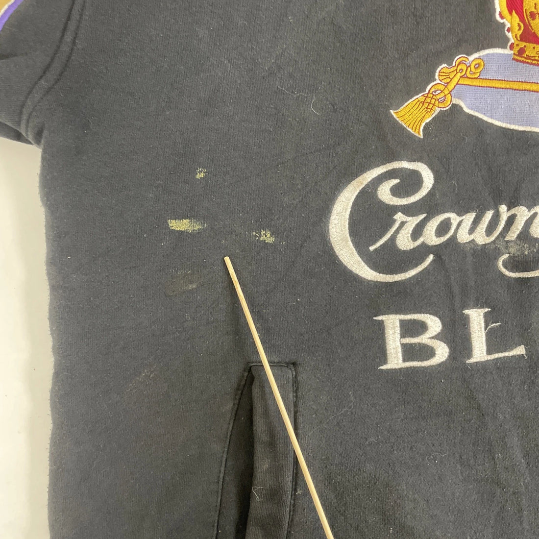 Matt Kenseth Crown Royal Racing Sweatshirt Hoodie Size 3XL NASCAR