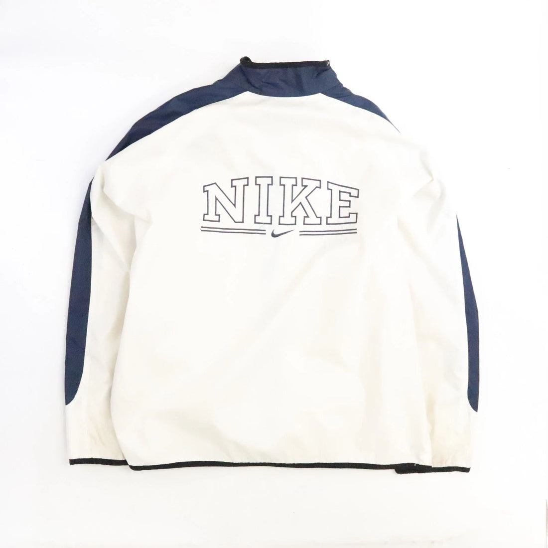 Vintage Nike Windbreaker Light Jacket Size XL White Spell Out