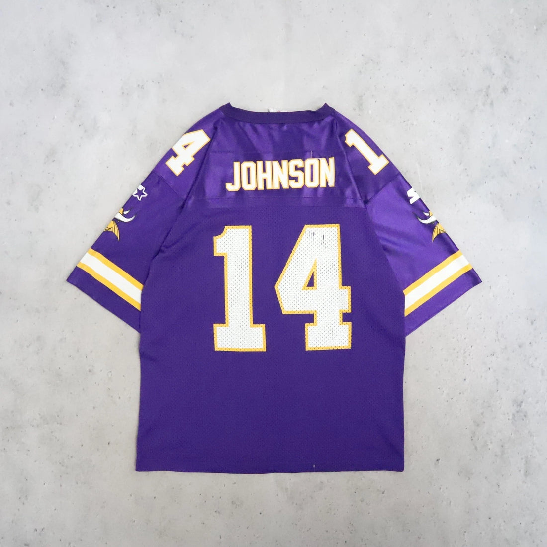 Vintage Minnesota Vikings Brad Johnson Starter Jersey Size 48 NFL