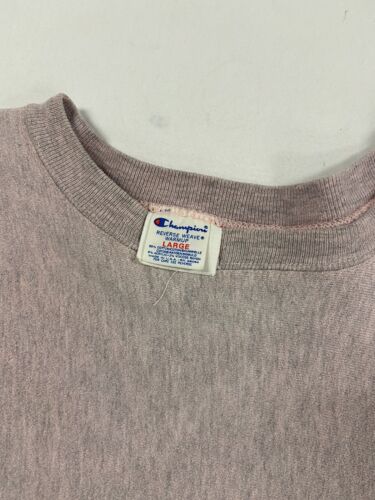 Vintage Champion Reverse Weave Sweatshirt Crewneck Size Large Made