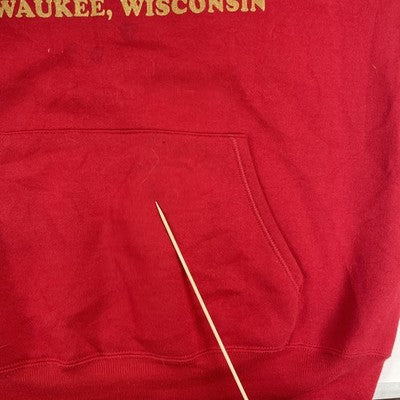 Vintage Miller Sweatshirt Hoodie Size Large Beer Promo 90s