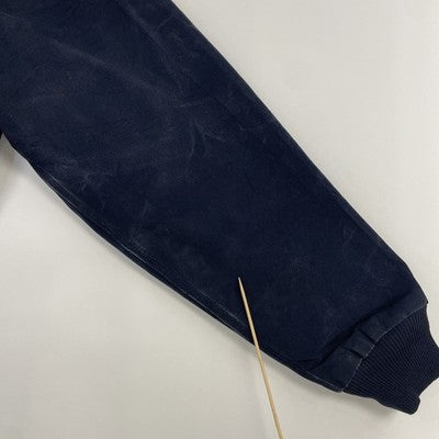 Carhartt Canvas Active Bomber Work Jacket Size Large Blue UPS