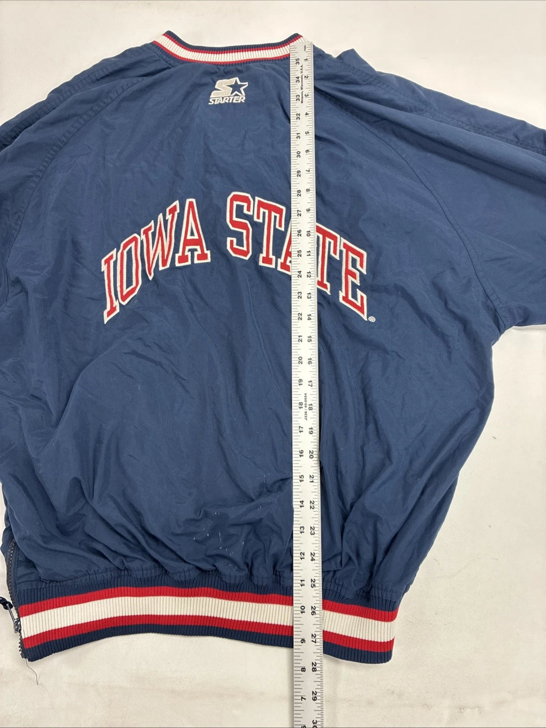 Vintage Iowa State Cyclones Starter Windbreaker Light Jacket Size Medium NCAA