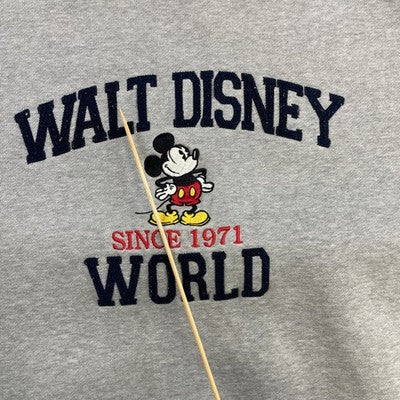 Vintage Mickey Mouse Walt Disney World Crewneck Sweatshirt Size Large