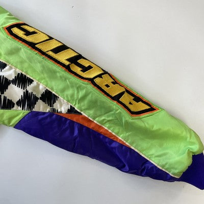Vintage Team Arctic Cat Snowmobile Racing Jacket Size Large
