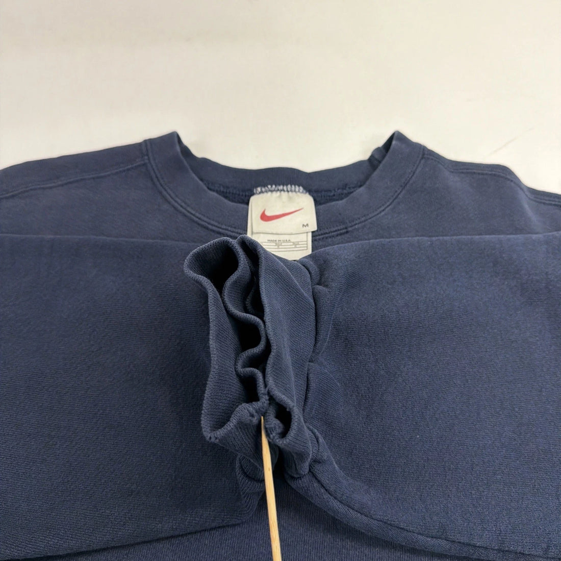 Vintage Nike Crewneck Sweatshirt Size Medium Blue Embroidered Swoosh