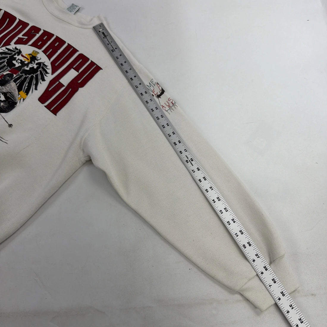 Vintage Austrian Challenge Innsbruck Ski Crewneck Sweatshirt Size XL 90s