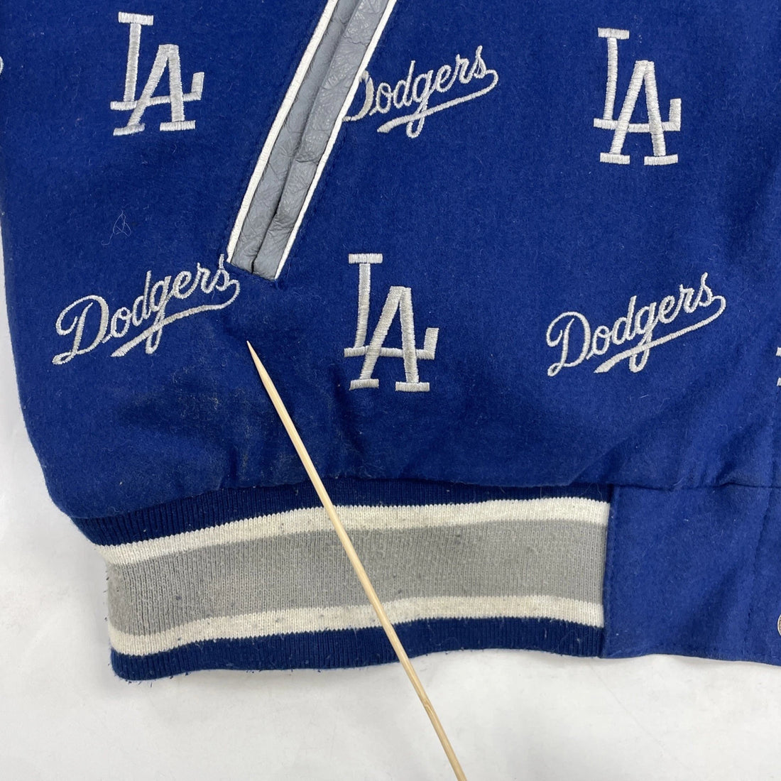Vintage Los Angeles Dodgers JH Leather Wool Varsity Jacket 4XL Reversible MLB