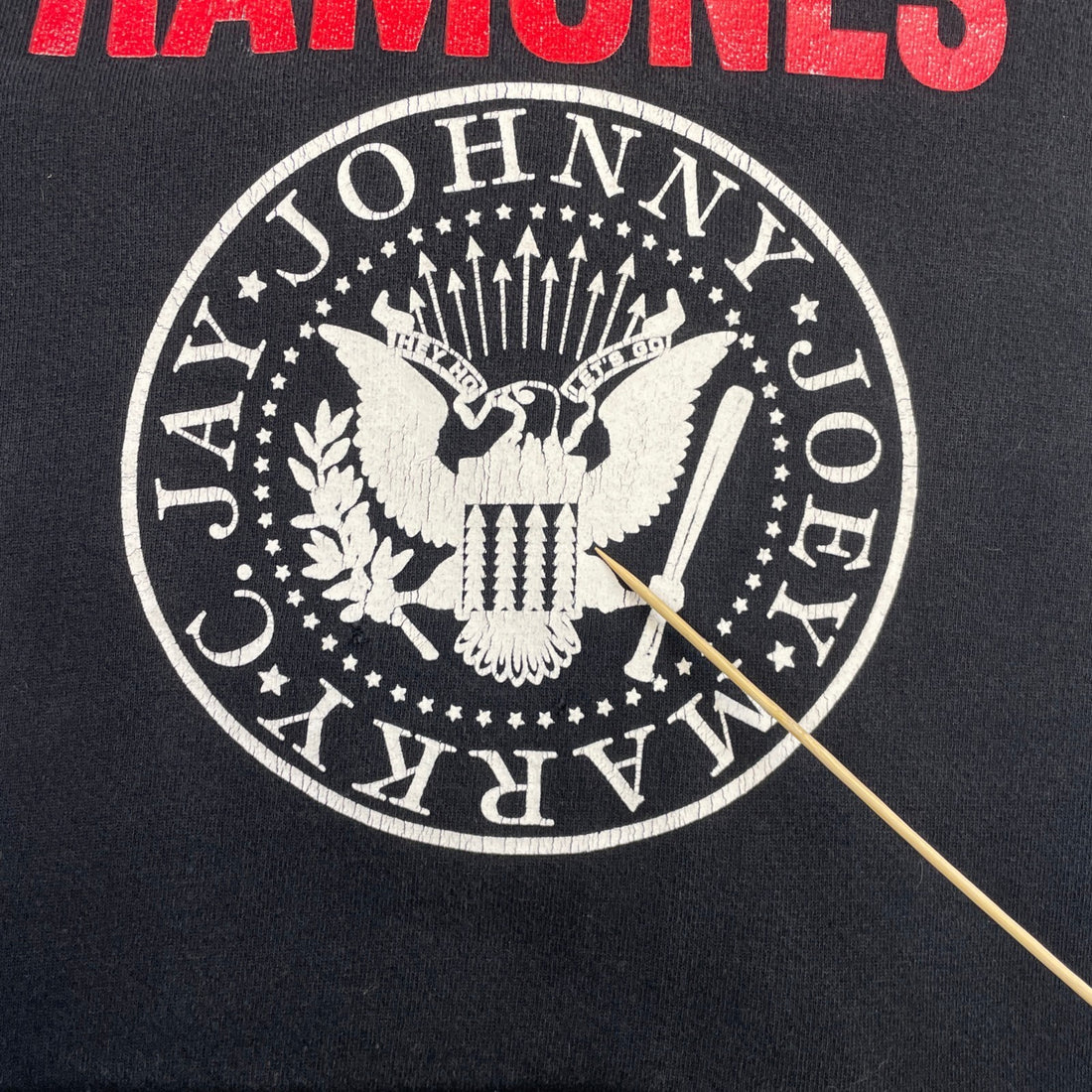 Vintage The Ramones Hey Ho Lets Go Sweatshirt Hoodie Size Medium Music Band