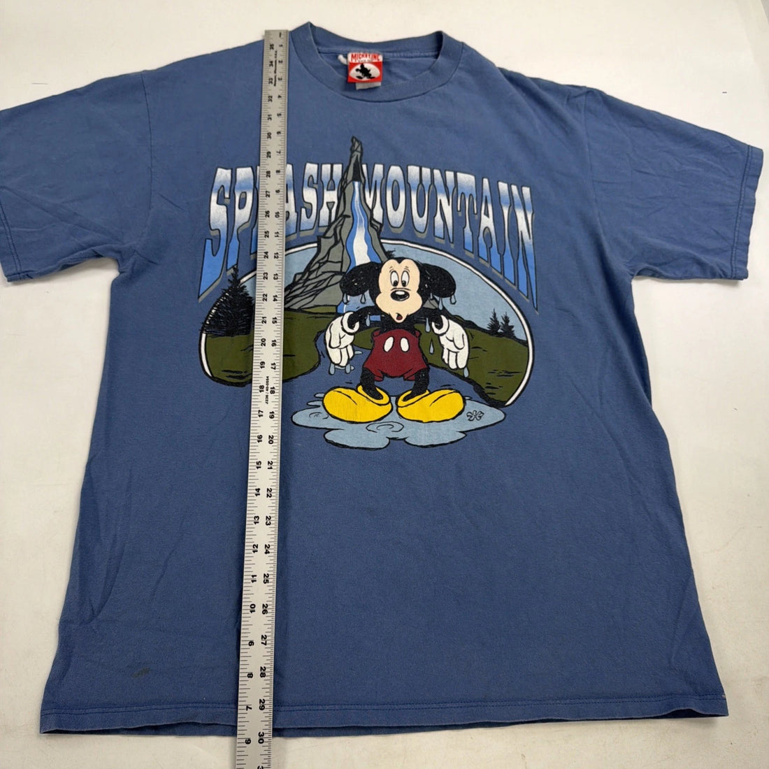 Vintage Mickey Mouse Splash Mountain Disney T-Shirt Size XL