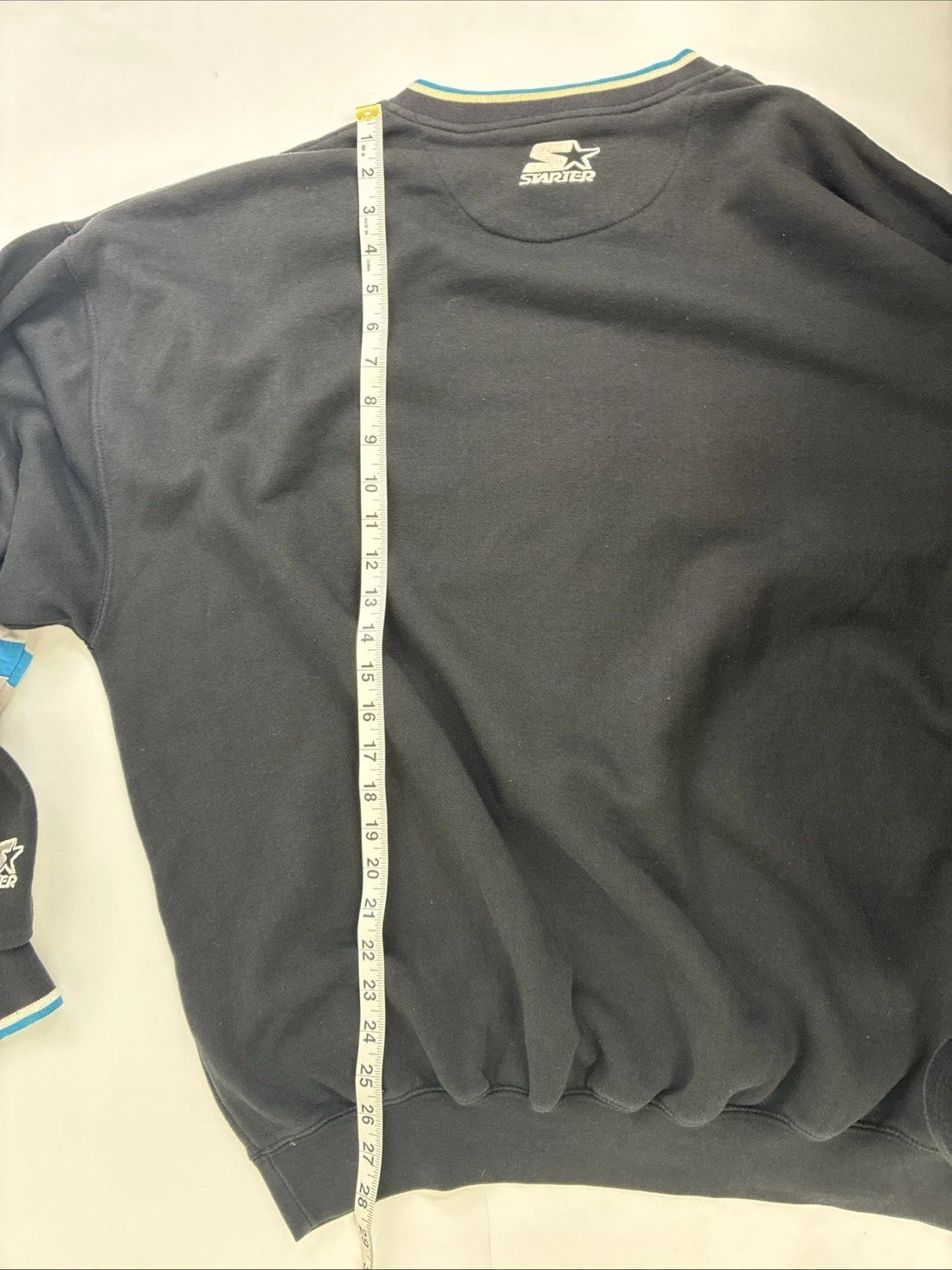 Vintage Carolina Panthers Starter Sweatshirt Crewneck Size XL 90s NFL