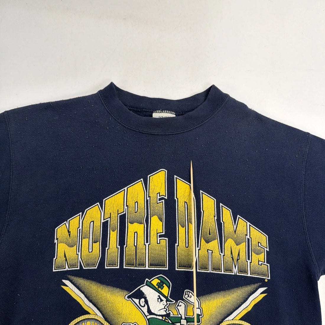 Vintage Notre Dame Fighting Irish Crewneck Sweatshirt Size Medium NCAA