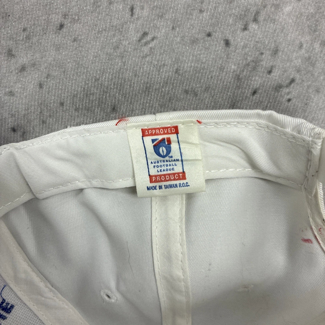 Vintage North Melbourne Kangaroos Australian Football Snapback Hat Cap OSFA
