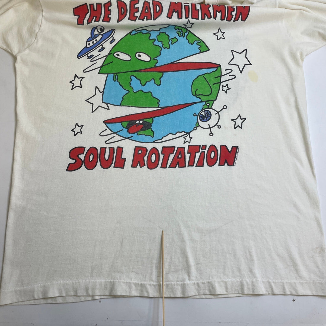 Vintage The Dead Milkmen Soul Rotation T-Shirt Size XL 1992 90s