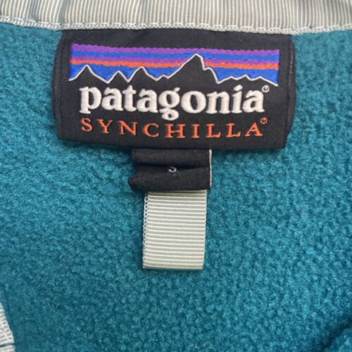 Vintage Patagonia Synchilla Snap T Fleece Jacket Size Small