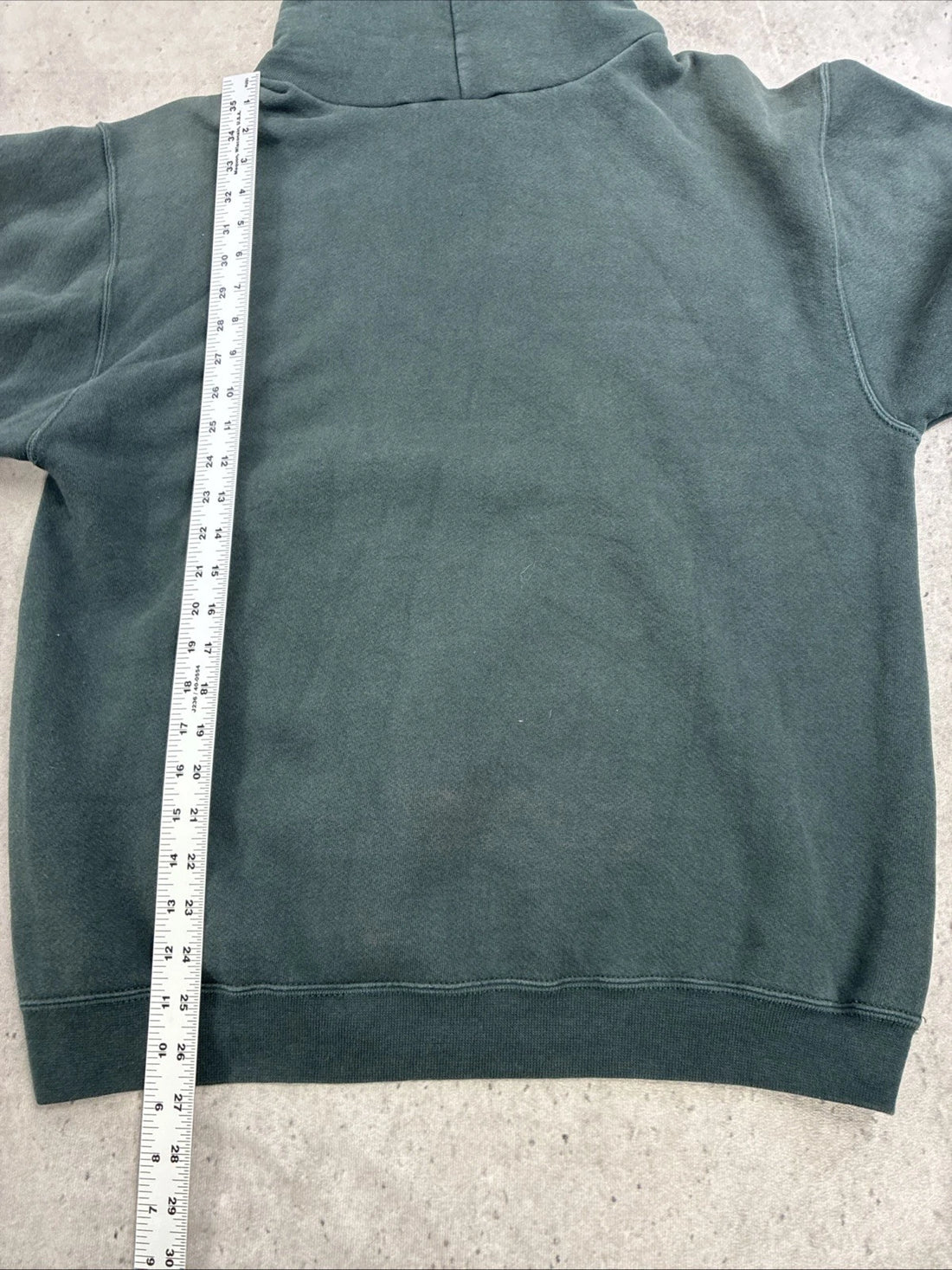 Nike Middle Swoosh Sweatshirt Hoodie Size Medium Green Vintage