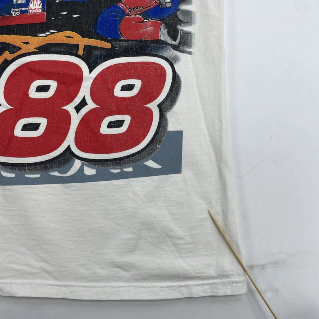Vintage Robert Yates Racing T-Shirt Size XL All Over Print NASCAR