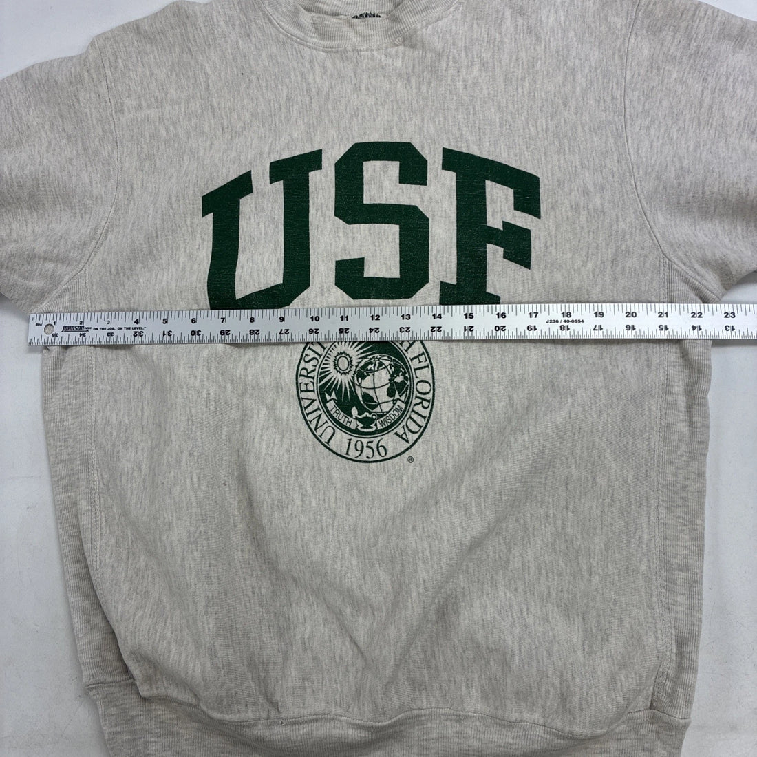 Vintage USF South Florida Crest Crewneck Sweatshirt Medium 90s