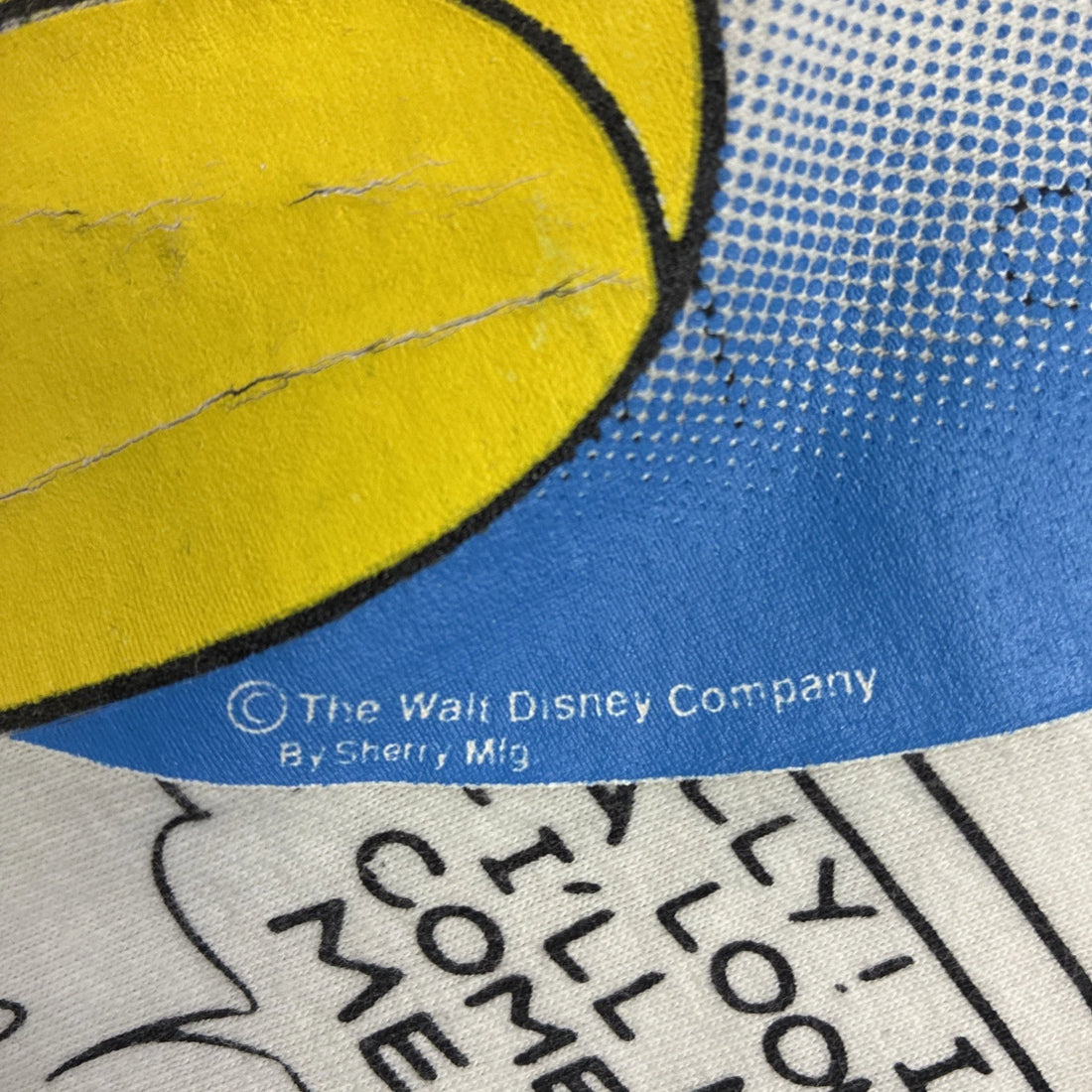 Vintage Mickey Mouse Florida Comic Strip Disney T-Shirt XL All Over Print 90s