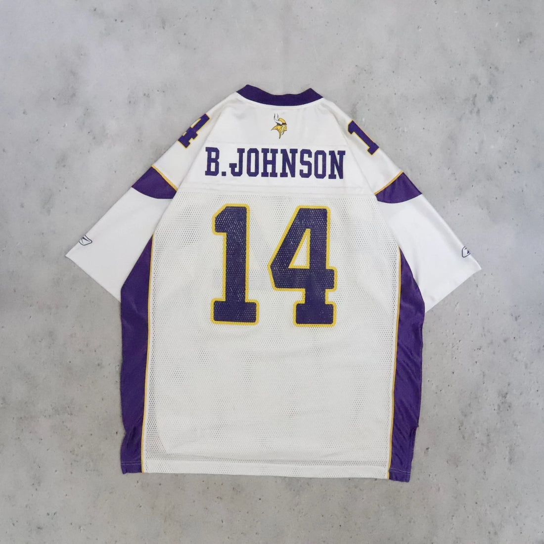 Vintage Minnesota Vikings Brad Johnson Reebok Jersey Size 2XL NFL