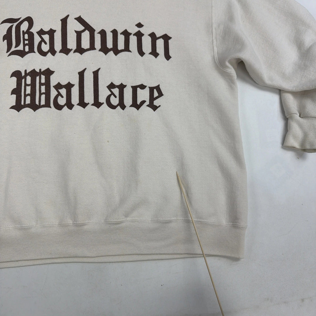 Vintage Baldwin Wallace Olde English Sweatshirt Large 90s