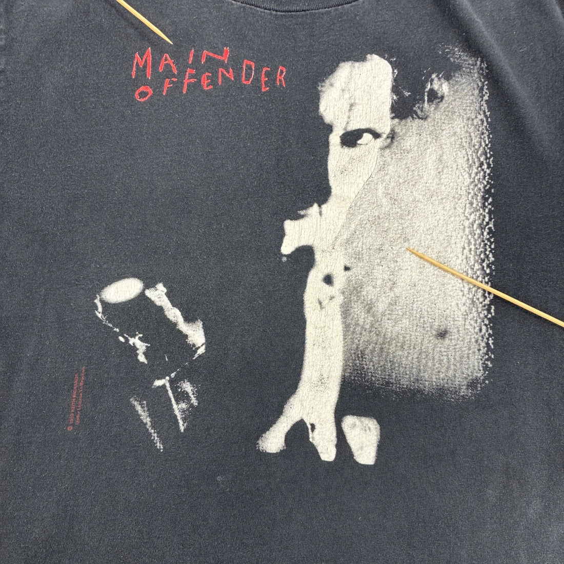 Vintage Main Offender X-Pensive Winos Brockum Band T-Shirt Size Large 1992 90s
