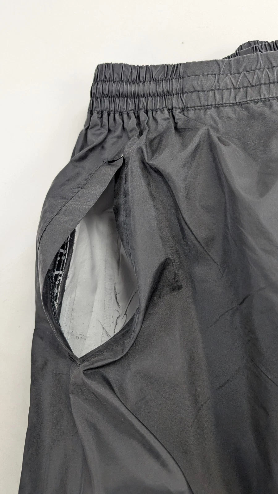 Adidas Nylon Track Pants Size Small Black