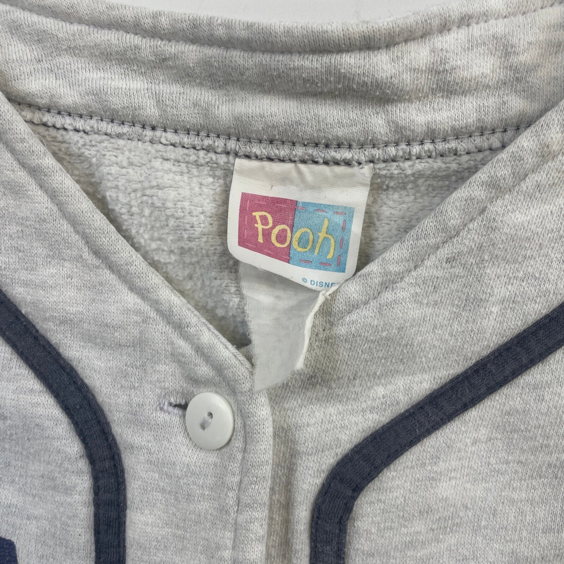 Vintage Winnie The Pooh Disney Sweatshirt Cardigan Womens Large