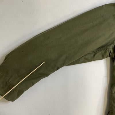 Vintage Military Army Field Combat Coat Jacket Size Green