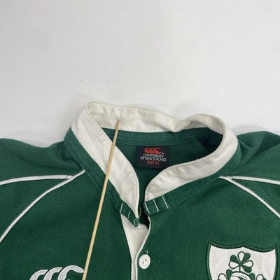 Ireland IRFU Canterbury New Zealand Rugby Shirt Size XL Green