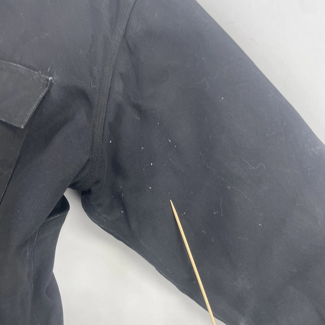 Dickies Canvas Work Jacket Size Large Black