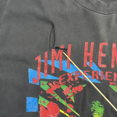 Vintage Jimi Hendrix Experience Winterland T-Shirt Size XL 90s