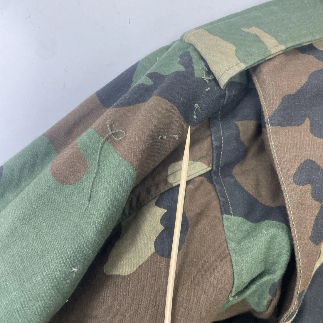 U.S. Army Camo Cold Weather Field Coat Jacket Size Small Short