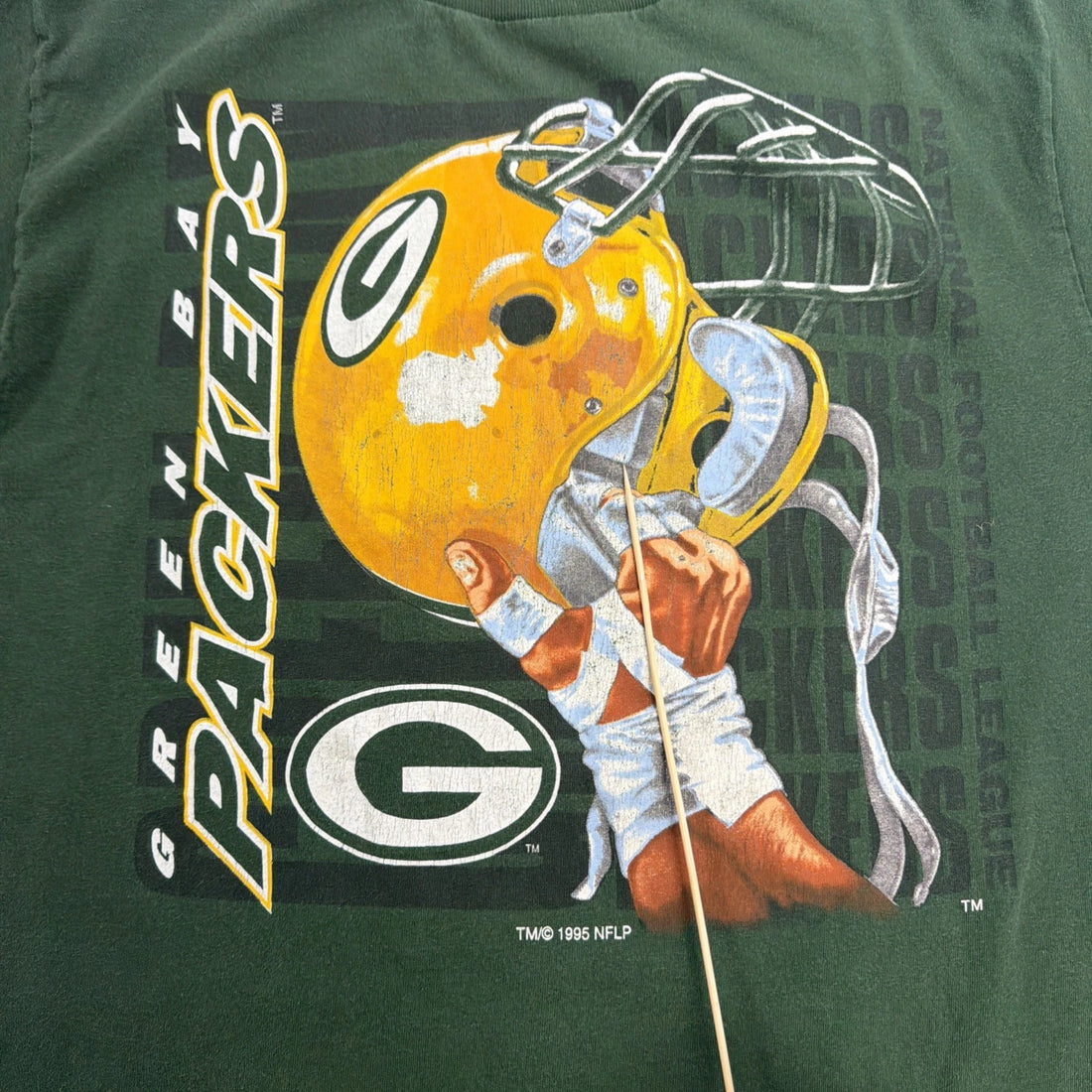 Vintage Green Bay Packers T-Shirt Size XL 1995 90s NFL