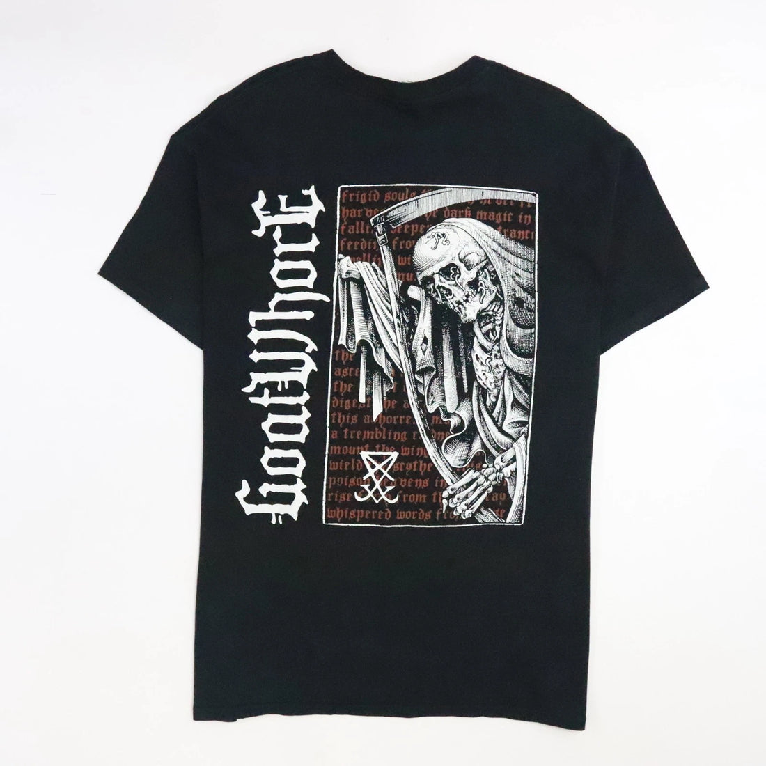 Goatwhore T-Shirt Size Large Double Sided