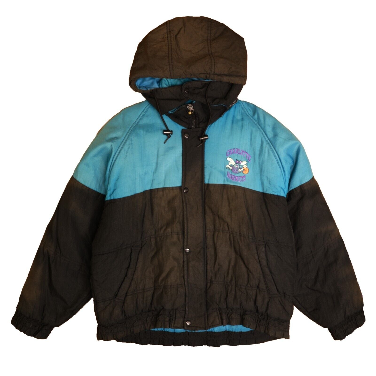 Retro charlotte hornets on sale jacket