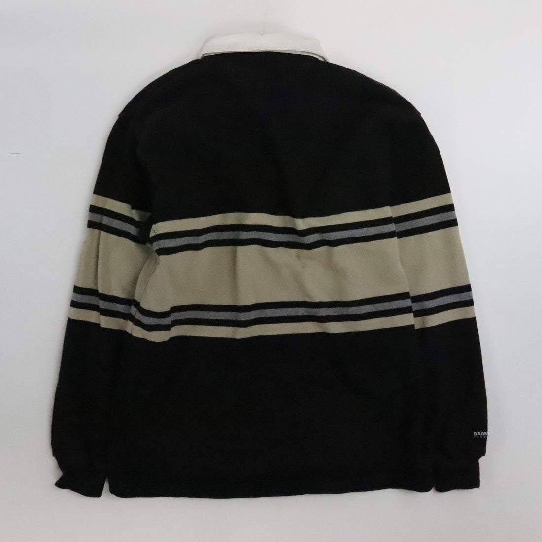 Vintage St. Joan Of Arc Barbarian Rugby Shirt Size Small Striped