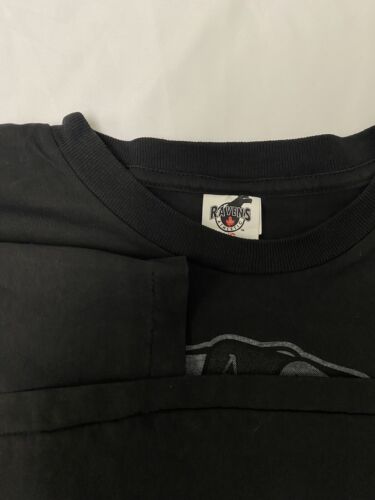 Vintage Cornwall Aces Ravens Athletic Size Large Made in Canada Black 90s AHL