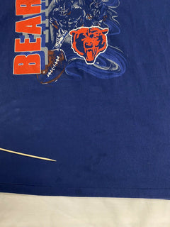 KoolThingTeez 90s NFL on Fox Chicago Bears All Over Print T-Shirt. Vintage 1996 Chicago Bears NFL Football Tee. Single Stitch - Large 21 x 28.5