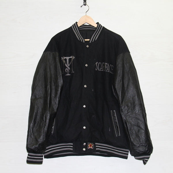 Leather jacket Louis Vuitton X NBA Black size 52 FR in Leather